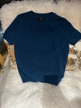 Quince cashmere Crewneck Sweater in Deep Navy